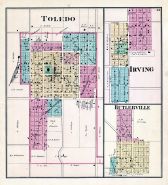 Toledo, Irving, Butlerville, Tama County 1875